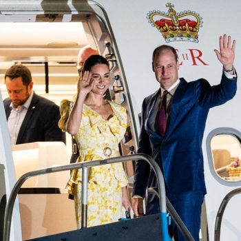 Последната визия на Кейт Мидълтън от пътуването й с принц Уилям