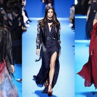 Кожени якета, капси и дантела: Новата романтика на Elie Saab