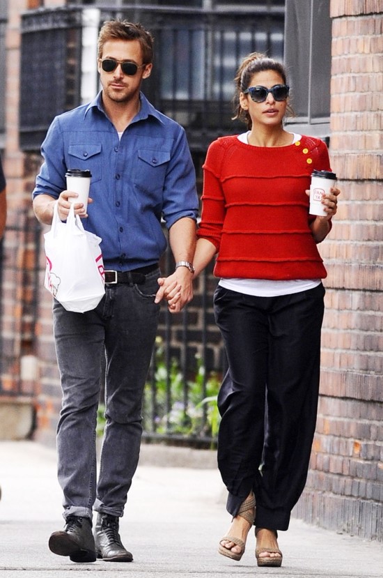 Ryan Gosling and Eva Mendes 1