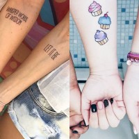 Две е по-добре от едно: Татуировки за най-добри приятелки