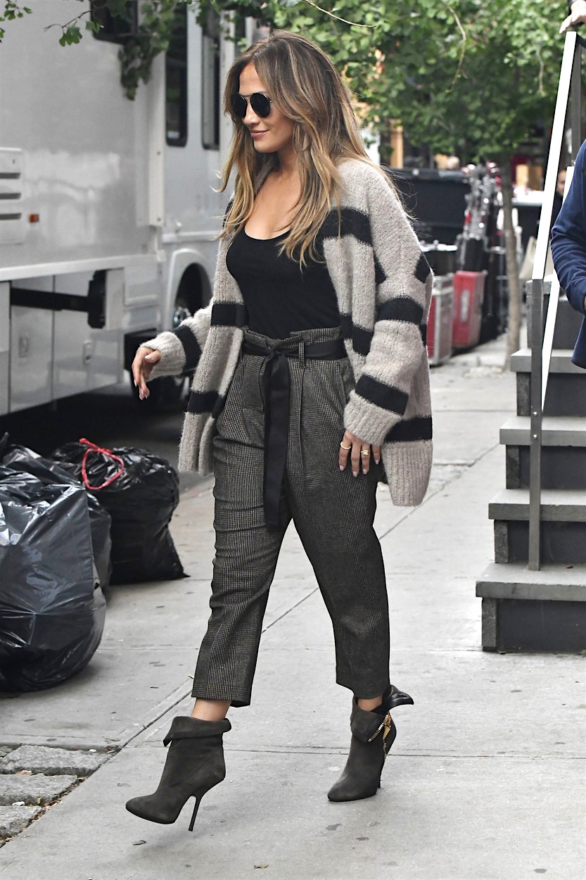 157892, Jennifer Lopez seen leaving the set of her tv show Shades of Blue in the West Village in New York City. New York, New York - Monday October 3, 2016., Image: 301886692, License: Rights-managed, Restrictions: , Model Release: no, Credit line: Profimedia, Pacific coast news
