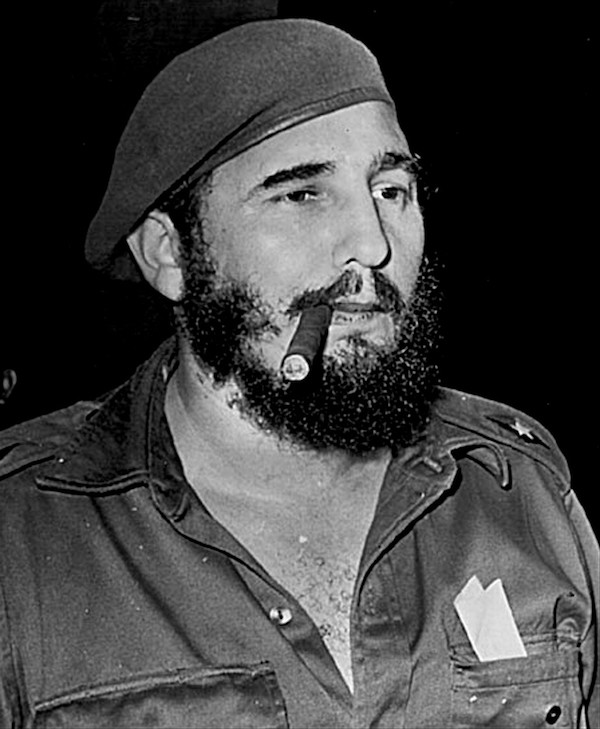 Cuban leader Fidel Castro appears with a cigar in a 1959 file photo. Castro reportedly died on Friday, Nov. 25, 2016, at 90. (Photo by Miami Herald/TNS) *** Please Use Credit from Credit Field ***, Image: 306778400, License: Rights-managed, Restrictions: *** World Rights *** US Newspapers Out ***, Model Release: no, Credit line: Profimedia, SIPA USA
