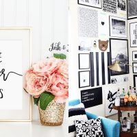 Black & White Walls: Интериорни акценти в монохром