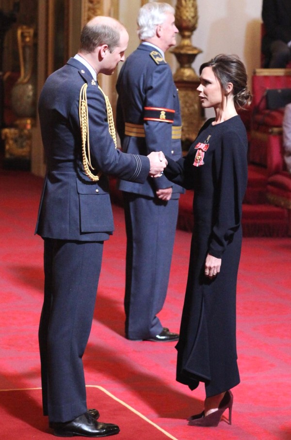 Виктория Бекъм получи ордена на Британската империя