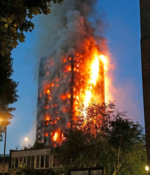 Адел успокоява пострадалите от горящата сграда в Лондон