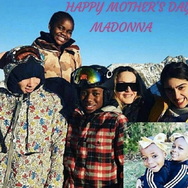Мадона публикува снимка с 6-те си деца