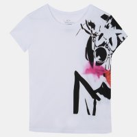 Бялата тениска като платно за артистите в новия проект на Armani Exchange