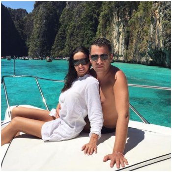 Наталия Гуркова е на романтична почивка в Тайланд