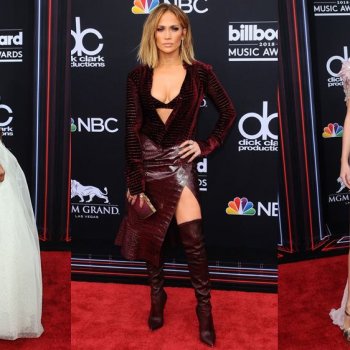 Звездите на червения килим на наградите Billboard
