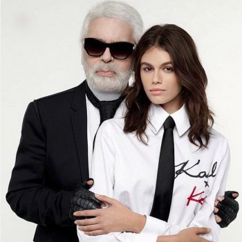 Кая Гербер с капсулна колекция за Karl Lagerfeld