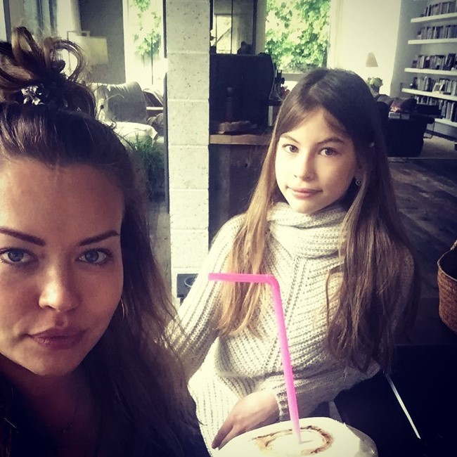 12-годишната племенница на Ирина Шейк я засенчва