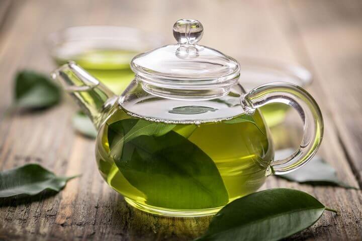  Зеленият чай оказва помощ да спрем косопада 