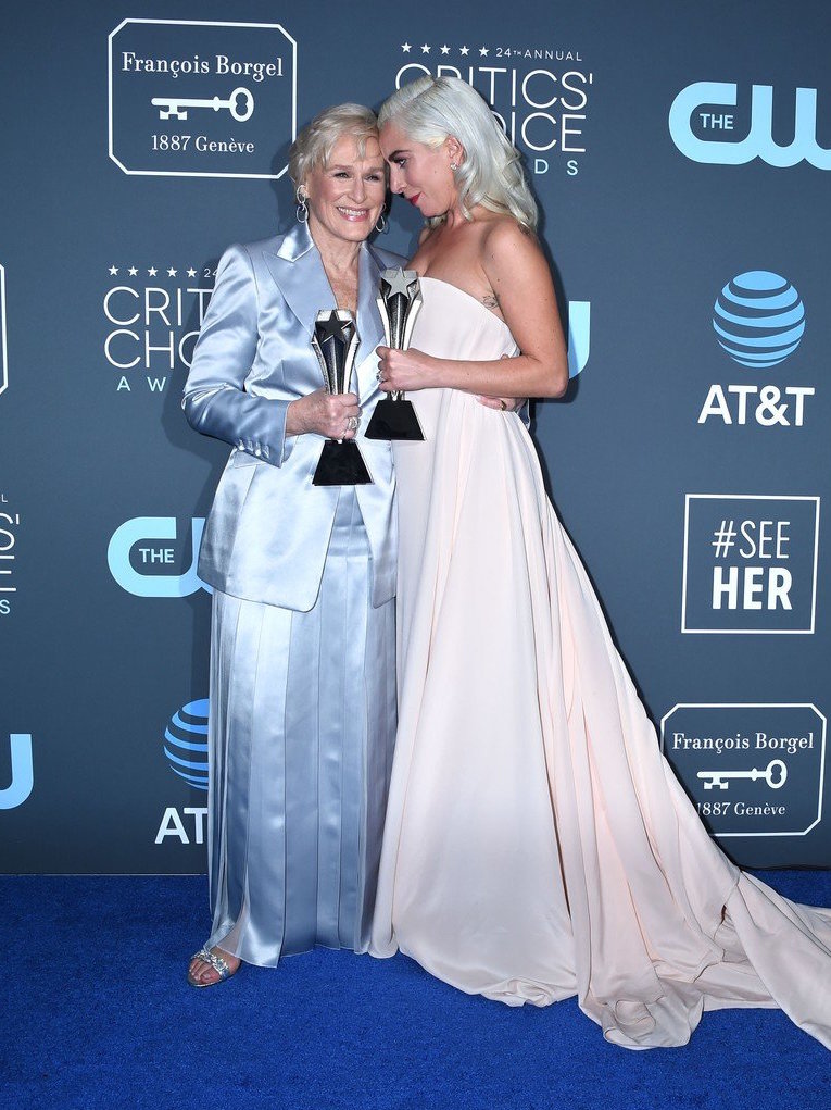 Лейди Гага и Глен Клоуз си поделиха приза за "Най-добра актриса"