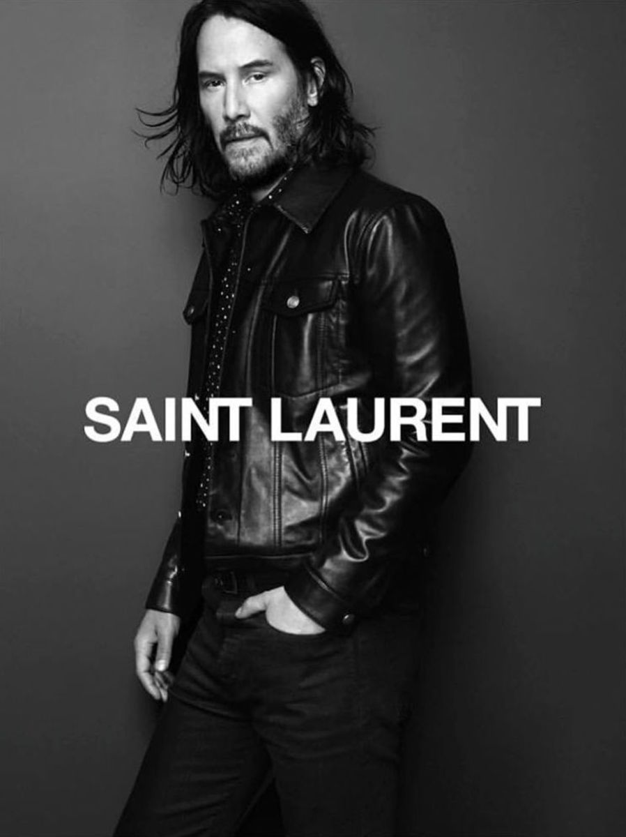 Киану Рийвс е новото лице на Saint Laurent