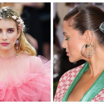 Украшенията за коса бяха водещ тренд на Met Gala