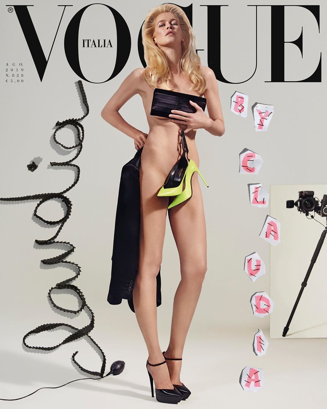 Vogue съблече Клаудия Шифър и Стефани Сиймур