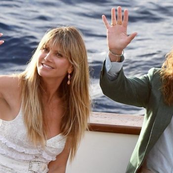 Хайди Клум каза "да" на яхта в Италия