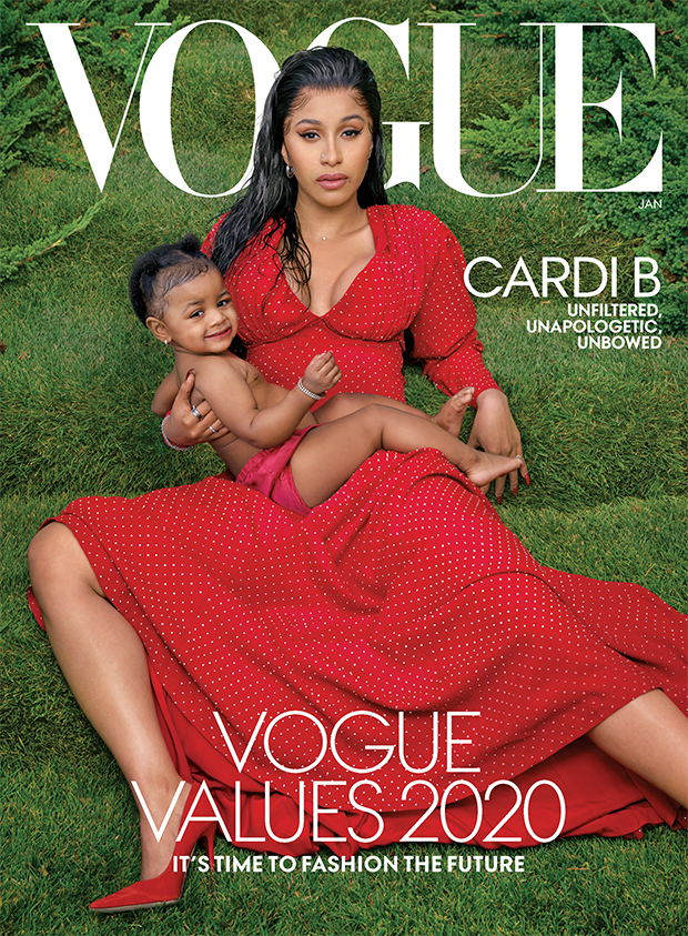 Карди Би е на корицата на януарския Vogue. "Вярвам в прошката", казва звездата