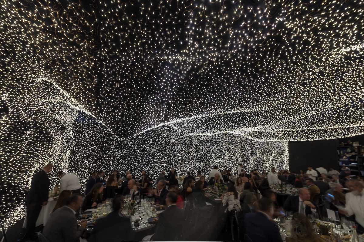 Магична вечеря със звездите в един ресторант в Мексико Сити