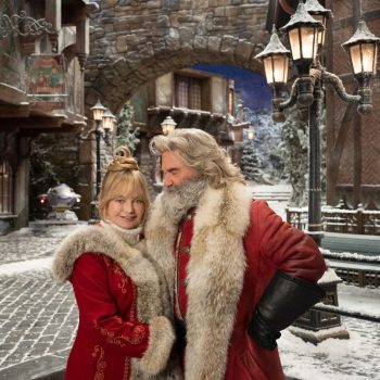 Голди Хоун и Кърт Ръсел снимат "Коледните хроники" 2