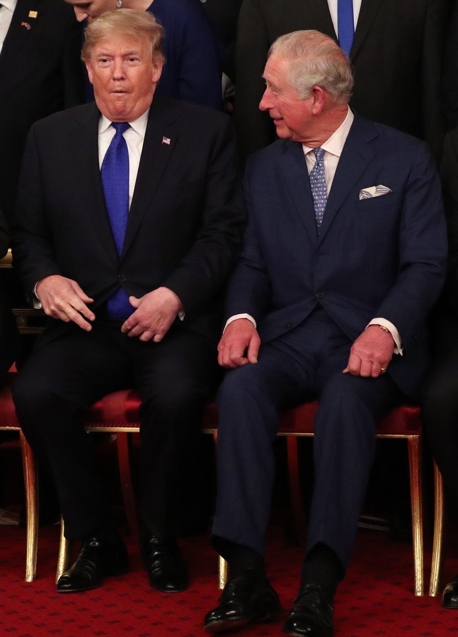 Кралското семейство посрещна Тръмп в Бъкингамския дворец