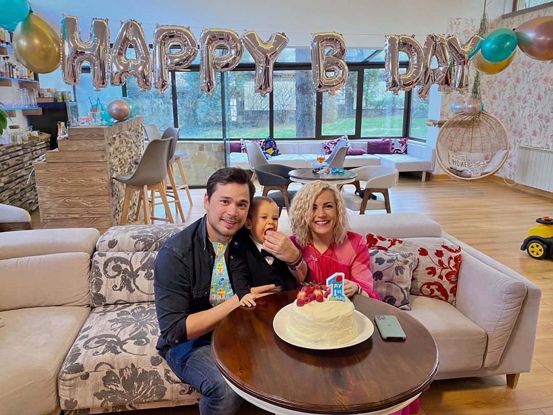 Поли Генова отпразнува първи рожден ден на сина си