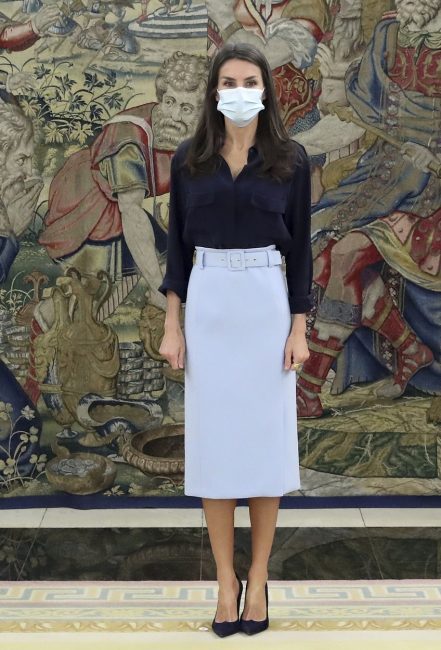 Latest Look: Кралица Летисия избра една от модните марки, любими на Кейт Мидълтън
