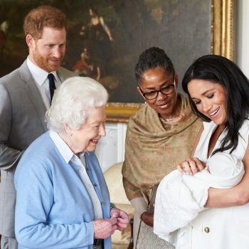 Кралското семейство поздрави Меган и Хари за раждането на второто им дете