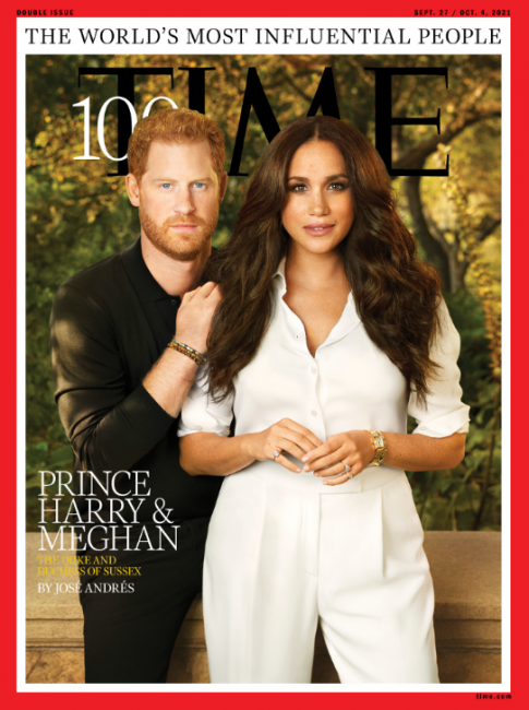 На рождения си ден принц Хари изгря на корицата на TIME с Меган Маркъл