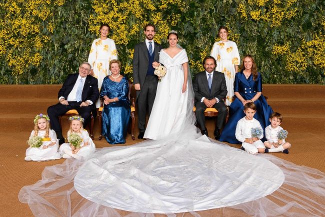 Голямата трета гръцка сватба на Нина Флор и принц Филипос