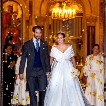 Голямата трета гръцка сватба на Нина Флор и принц Филипос