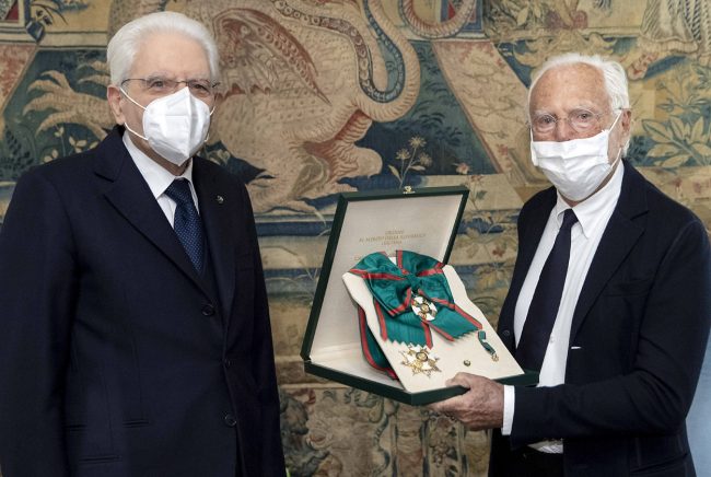 Джорджо Армани бе награден с най-почетното италианско признание