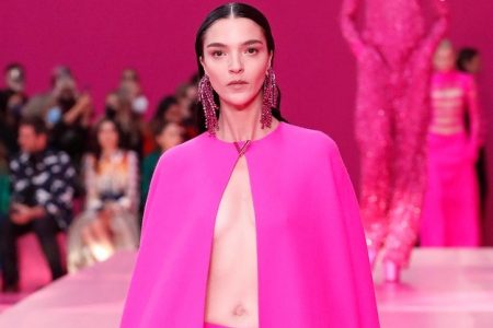 Красота в розово и черно от Valentino