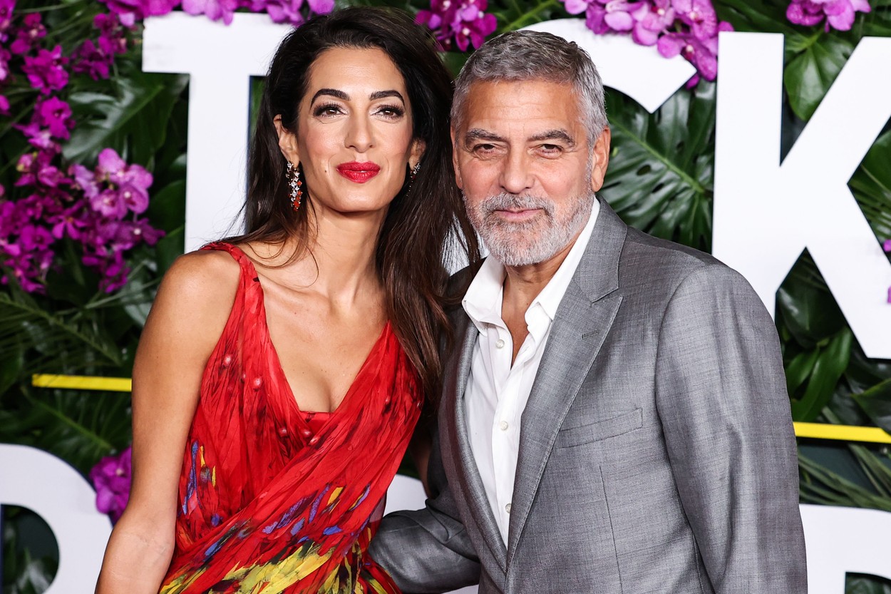 Джордж Клуни: Грижовният съпруг, който се грижи за роклята на Амал