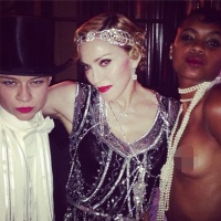 Мадона отпразнува рождения си ден с Кейт Мос