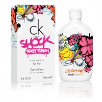 Графити красят флакона на CK One Shock