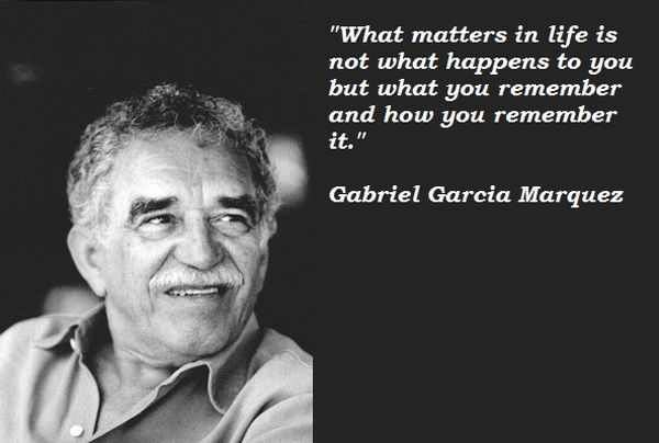 Доза вдъхновение от Габриел Гарсия Маркес