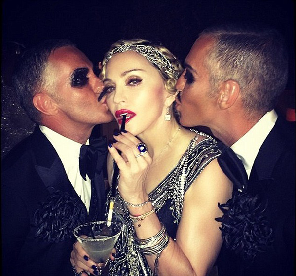 Мадона отпразнува рождения си ден с Кейт Мос
