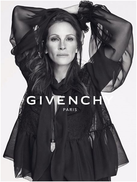 Джулия Робърт е новото лице на Givenchy