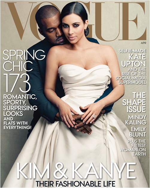 Ким Кардашиян получи мечтаната корица на VOGUE