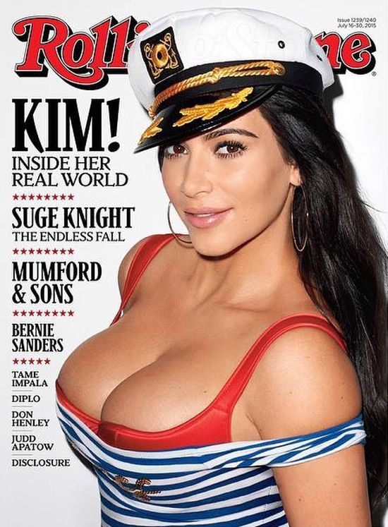 Ким Кардашиян изгря на корицата на Rolling Stone