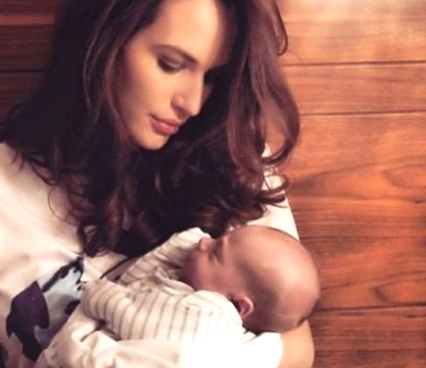 Кристина Милева показа новородения си син