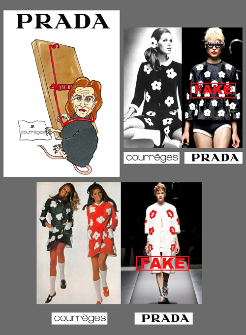 Карикатурист осмя Dior, Prada и Celine