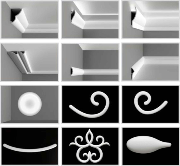 Декоративни елементи за стена от Улф Мориц