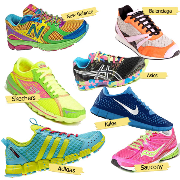 Горещ тренд: цветни маратонки