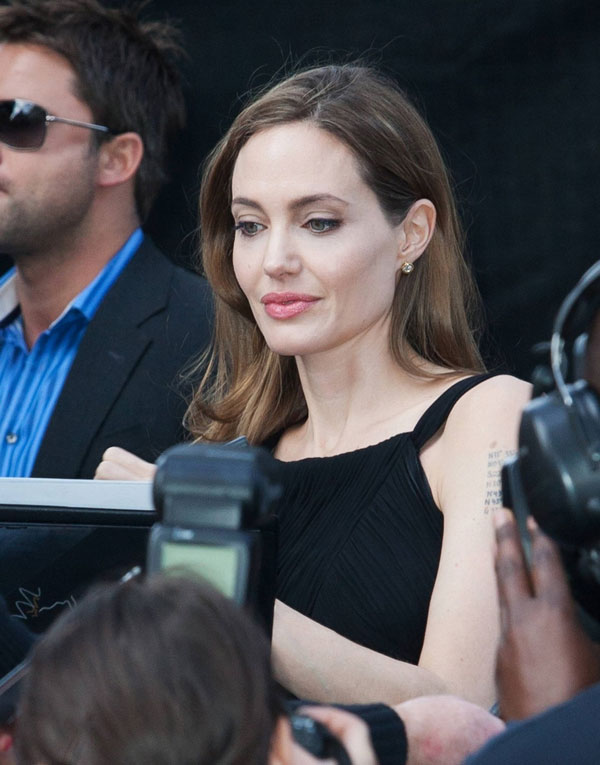 Анджелина Джоли на премиерата на World War Z