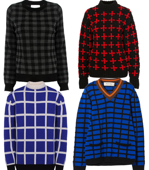 Нов тренд: пуловери с квадрати